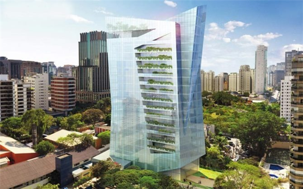 экологичный дом-кристалл